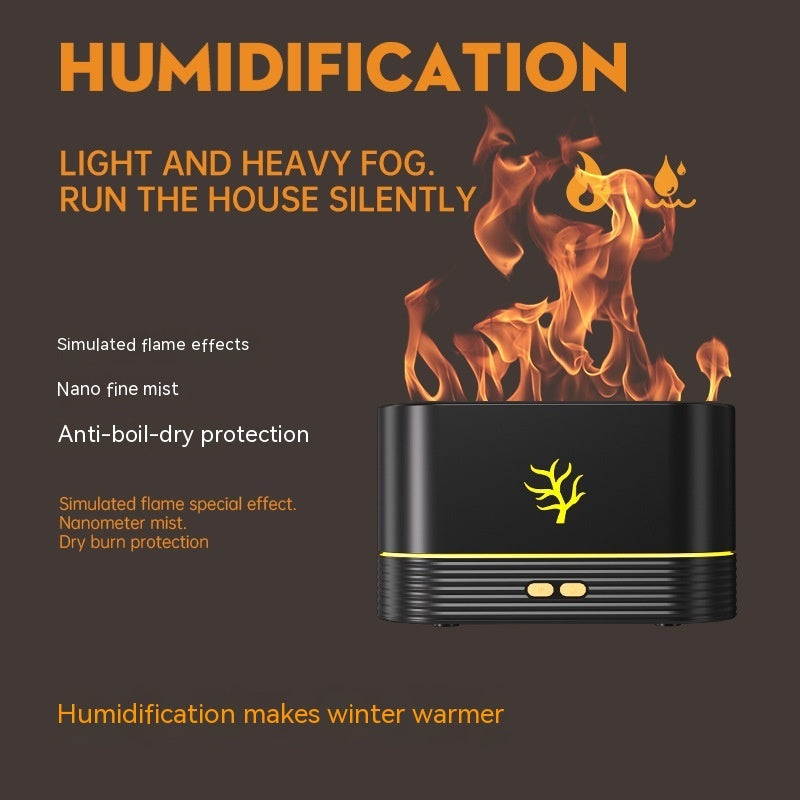 Flame Humidifier and Aroma Diffuser